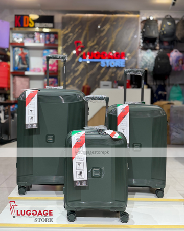 Berg Germany Luggage – 100% Unbreakable PP Hard Shell Suitcase with Expandability & 360° Wheels