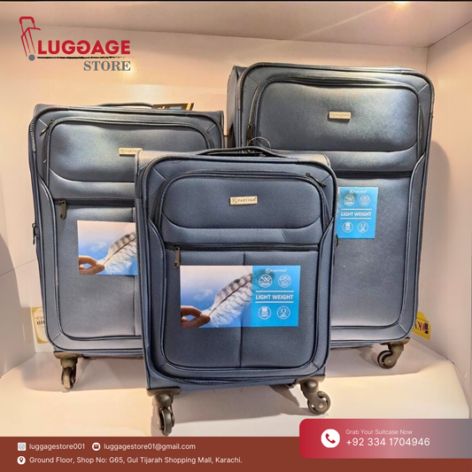 Partner Luggage Set – Expandable trolley travel bags with 360 spinner wheels – 20, 24, 28 inches

